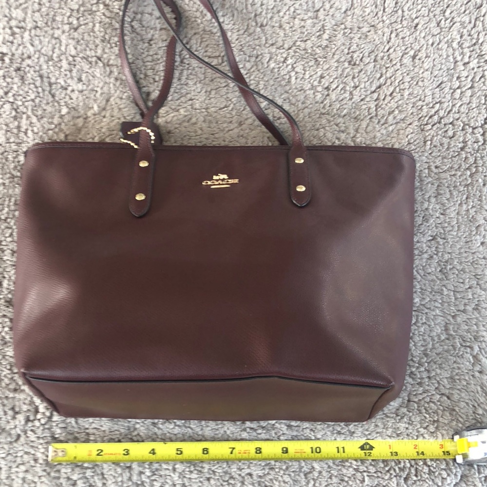 Burgundy Coach HandBag